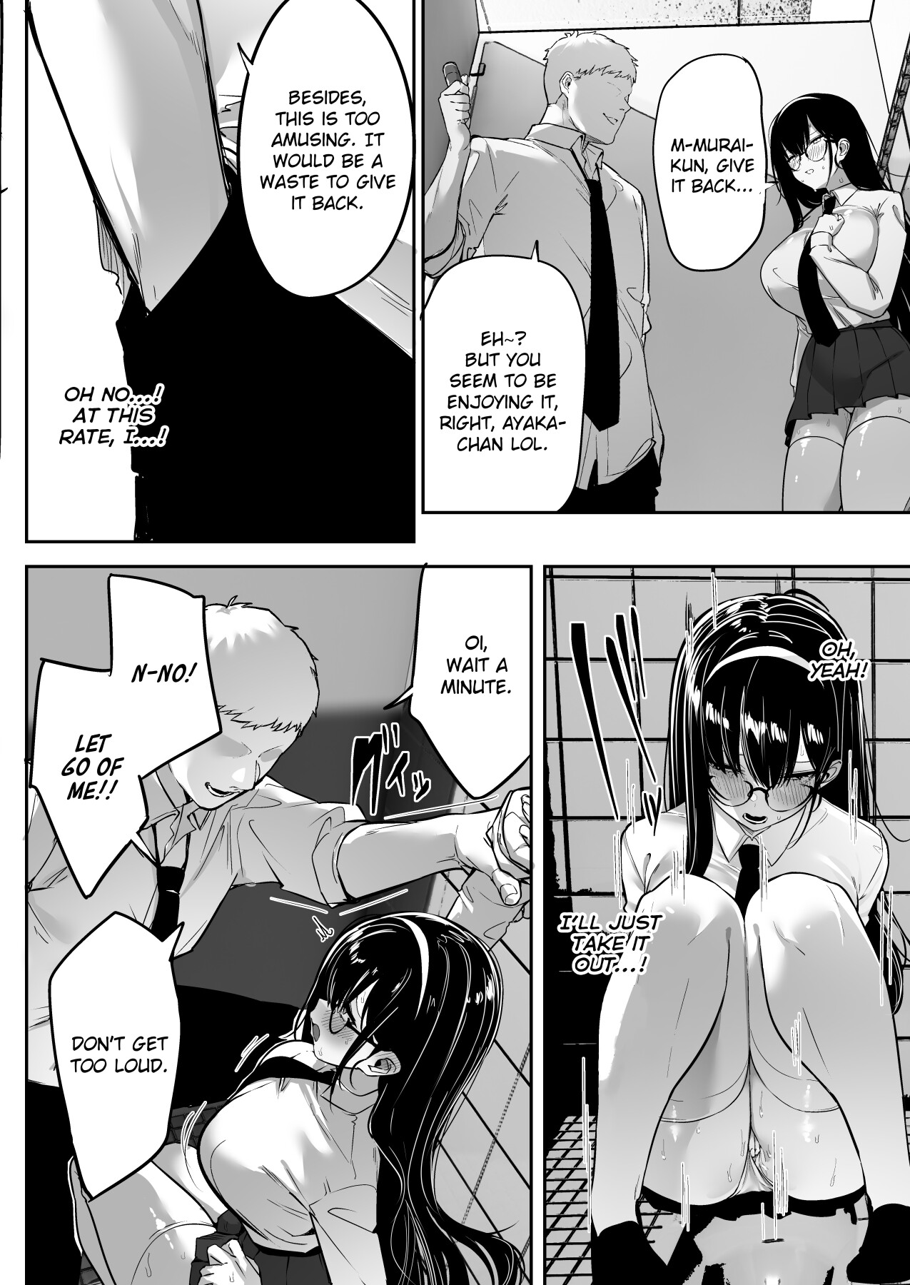 Hentai Manga Comic-Weak-willed Girlfriend Swept Away and NTR'ed.-Read-14